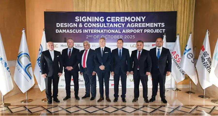 UCC Holding on behalf of the JV partners signs five design and consultancy Aagreements with global firms