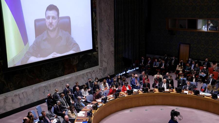 In U.N. speech, Ukraine's Zelenskiy accuses Russia of worst war crimes since WW2