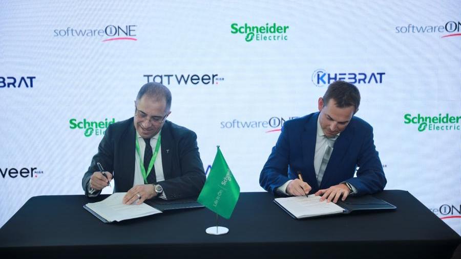 Tatweer Misr signs an agreement with Schneider electric to build and manage smart cities