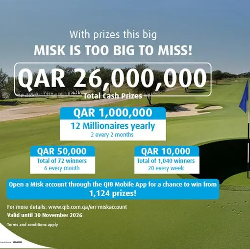 QIB doubles the dream with Misk account