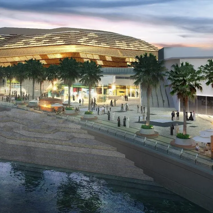 Yas Bay Arena at Abu Dhabi's $3.3bn waterfront destination is 75 percent complete