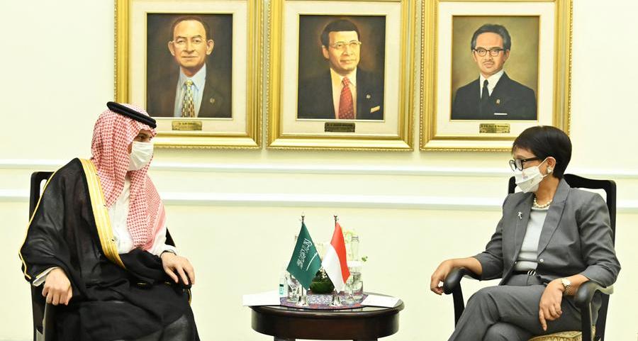 Saudi foreign minister holds talks in Jakarta, assures ‘special place’ of Indonesia