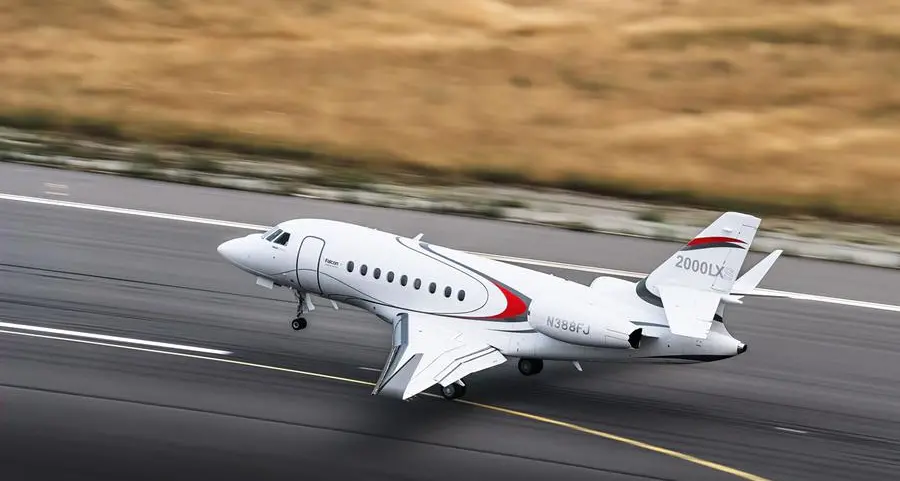 Business jet leasing company, IC Leasing, orders second Dassault Falcon 2000LXS