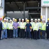 25 senior officials from leading international aluminium organizations visit Gulfex factory