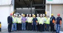 25 senior officials from leading international aluminium organizations visit Gulfex factory