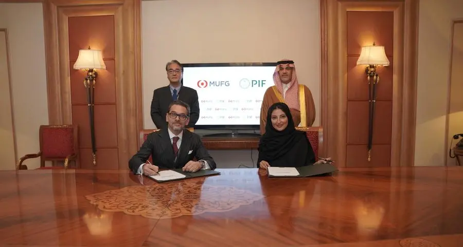 MUFG signs MoU with the Public Investment Fund of Saudi Arabia