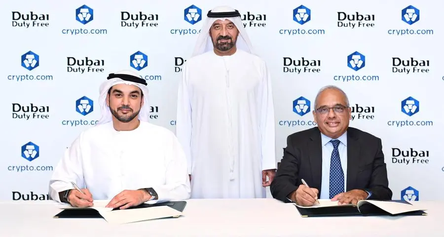 Dubai Duty Free signs MoU with Crypto.com to explore cryptocurrency payments and strategic collaboration
