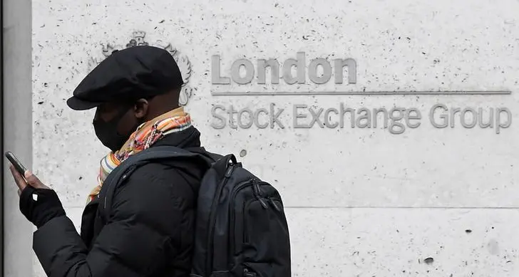 London stocks climb as investors take in corporate updates; Powell's comments in focus