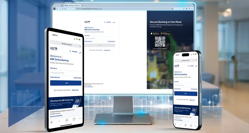 NBK revamped its online banking platform