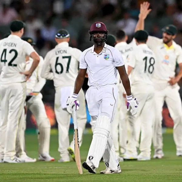 West Indies out for 77 as dominant Australia win 2nd Test