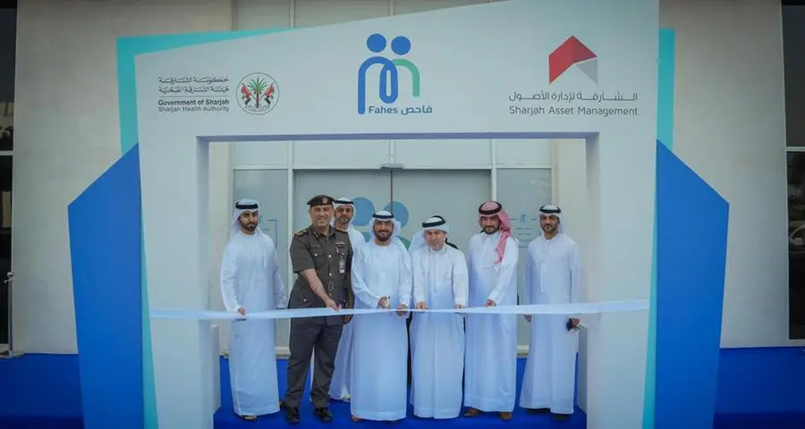 Sharjah Asset Management launches “Fahes” Medical Examination Service Center