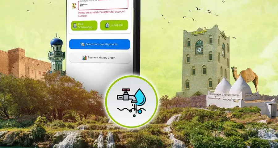 Water bill payments in Dhofar now available through Khedmah channels