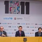 Reach out to Asia, unicef and FC Barcelona foundation push ahead with '1 in 1' campaign