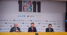 Reach out to Asia, unicef and FC Barcelona foundation push ahead with '1 in 1' campaign