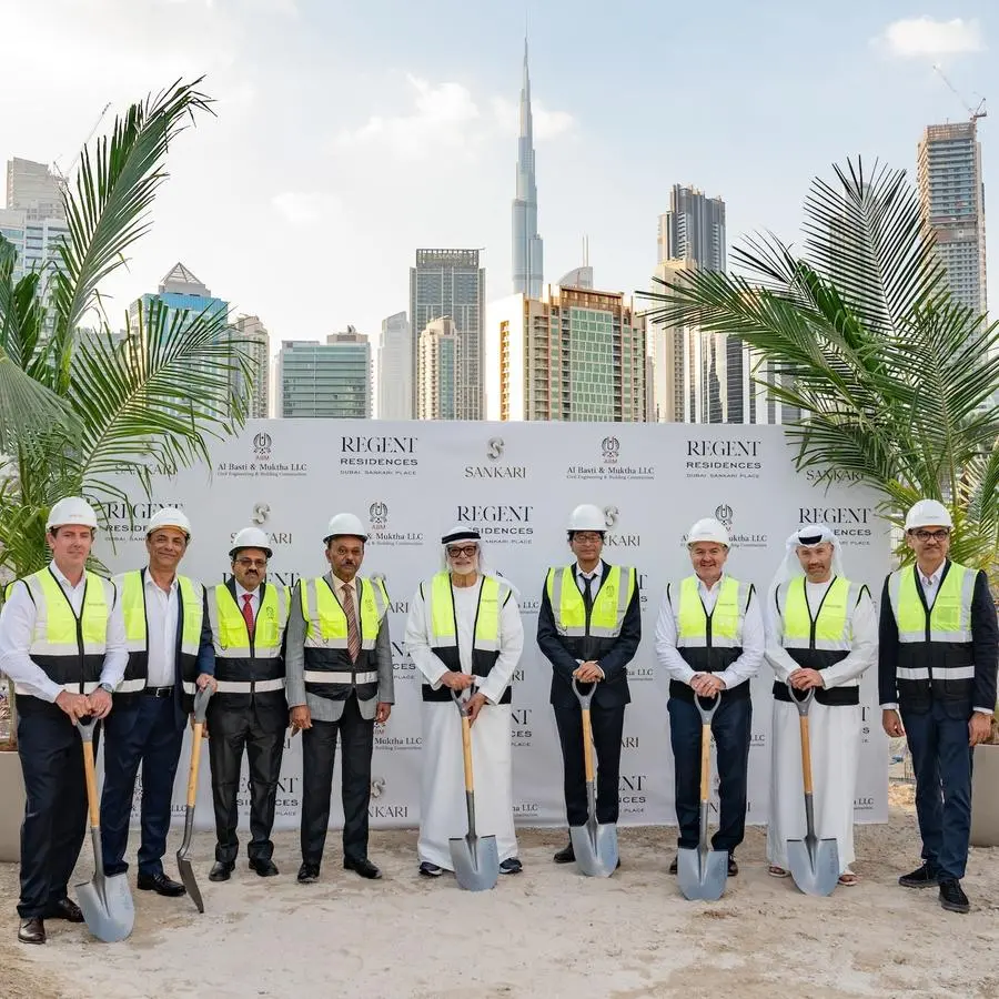 Sankari breaks ground on Regent Residences Dubai – Sankari Place in Marasi Marina