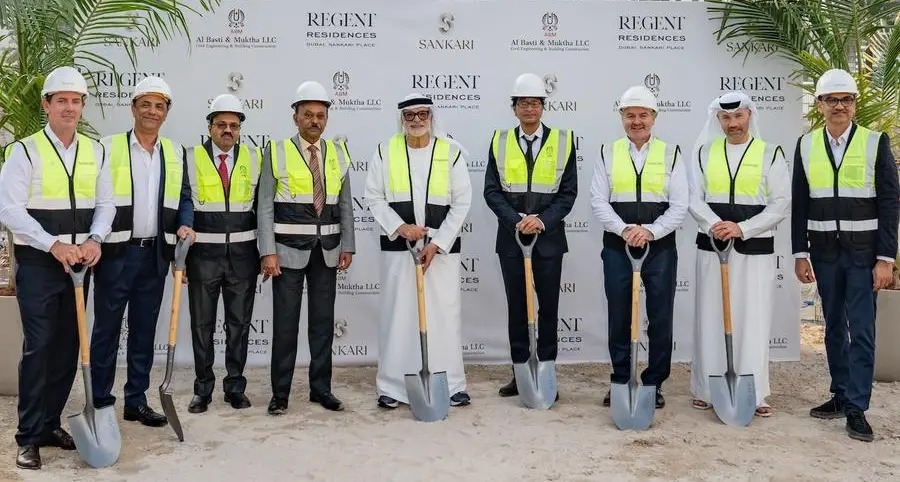 Sankari breaks ground on Regent Residences Dubai – Sankari Place in Marasi Marina
