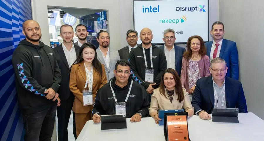 Disrupt-X, Intel, and Rekeep sign MoU to advance AI-driven sustainable infrastructure across the GCC, Europe, and Asia