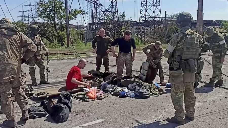 Mariupol defenders surrender to Russia but their fate is uncertain