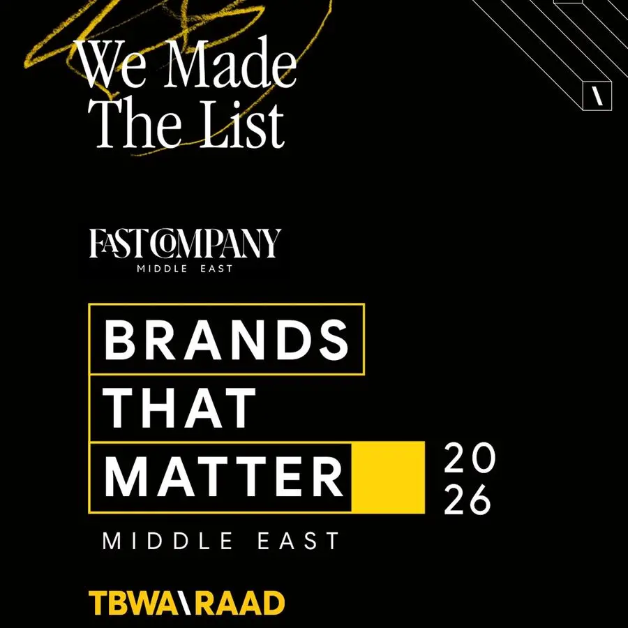 TBWA\\RAAD makes Fast Company Middle East's Brands That Matter 2026 list for putting people at the heart of business