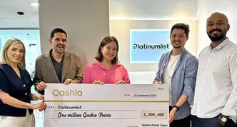 Qashio awards 1mlnn Qashio points to Platinumlist in groundbreaking business spend management initiative