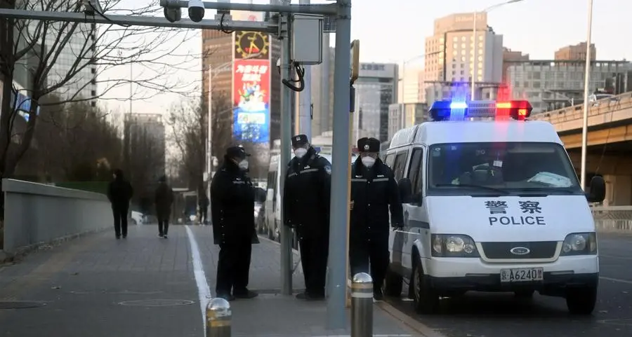 China police out in force after anti-lockdown protests