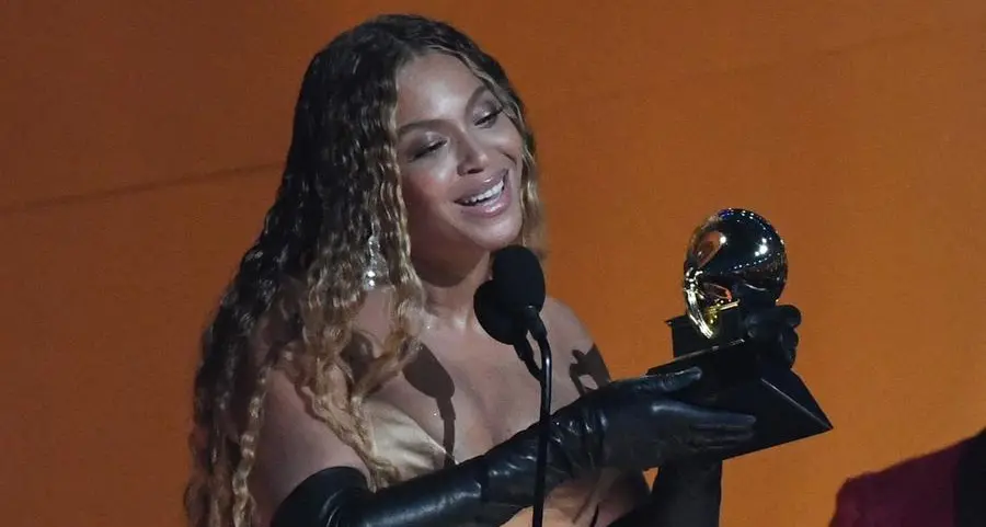 Beyonce breaks record for lifetime Grammy wins