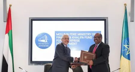 Khalifa Fund, Ethiopian Ministry of Finance sign agreement to promote a culture of innovation and entrepreneurship in Ethiopia