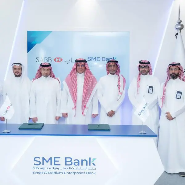 SABB and the SMEs Bank sign an agreement to collaborate in the joint financing program