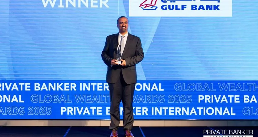Gulf Bank wins “Best Private Banking Customer Experience” award