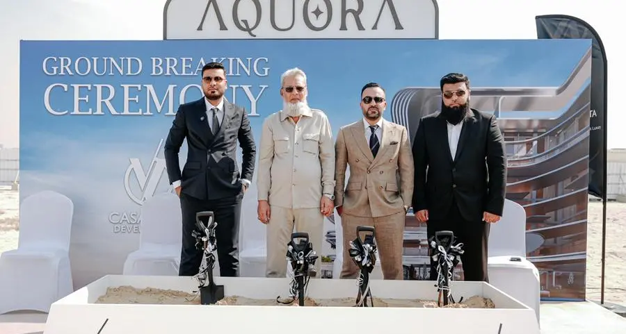 Casa Vista debuts with AED 350 Mln maiden waterfront luxury residential project – Aquora – at Dubai Islands