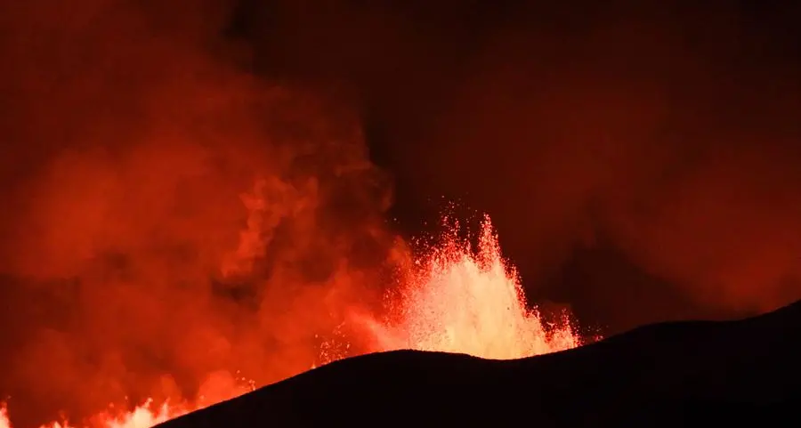 Volcano erupts in southwest Iceland after weeks of earthquakes