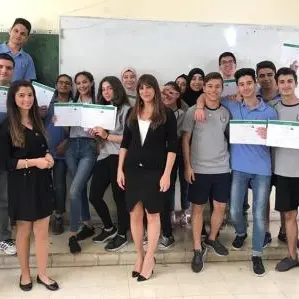 370 training hours delivered to Lebanese students by Banque Libano-Franaise volunteers