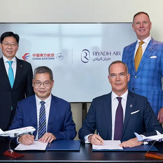 Riyadh Air and China Eastern Airlines sign MoU at IATA AGM in Dubai