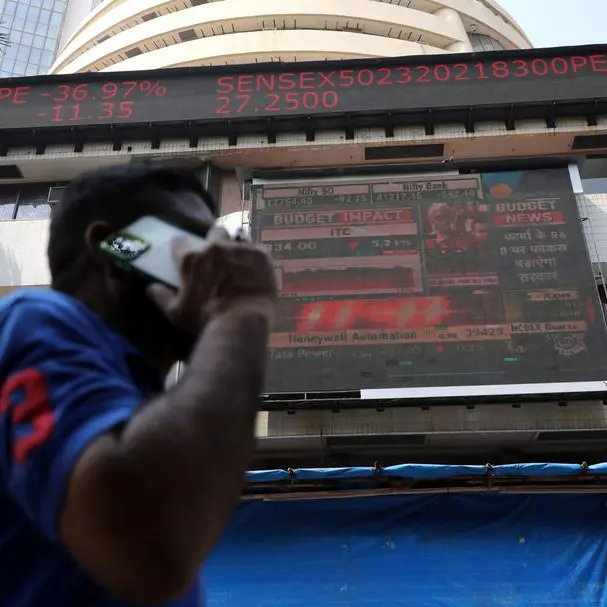 Indian shares open flat; financials fall on Axis Bank's Q4 miss