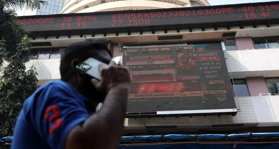 Indian shares open flat; financials fall on Axis Bank's Q4 miss