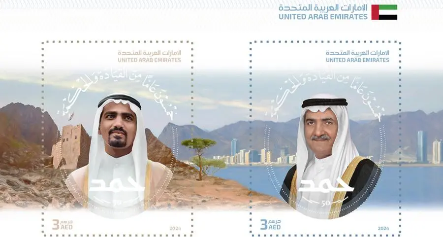 7X issues commemorative stamp to celebrate 50th anniversary of H.H. Sheikh Hamad bin Mohammed Al Sharqi’s ascension in Fujairah