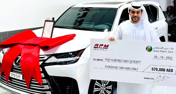 RPM Rent A Car is organizing the fifth annual raffle
