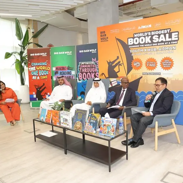 The World’s Biggest Book Sale - Big Bad Wolf - is back in the UAE under the patronage of Ajman Department of Tourism Development