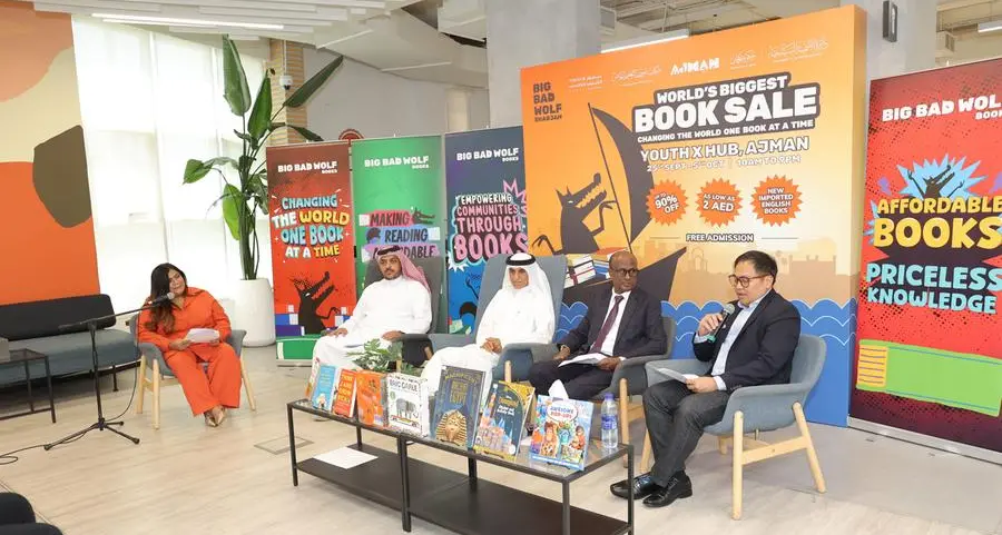 The World’s Biggest Book Sale - Big Bad Wolf - is back in the UAE under the patronage of Ajman Department of Tourism Development