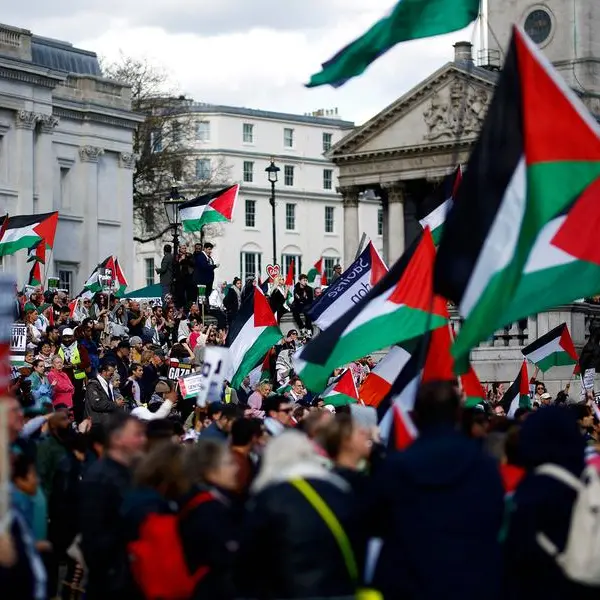 Thousands gather for London pro-Palestinian rally