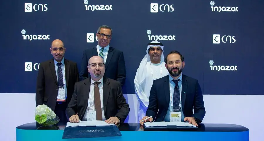 CNS Middle East signs MoU with Injazat