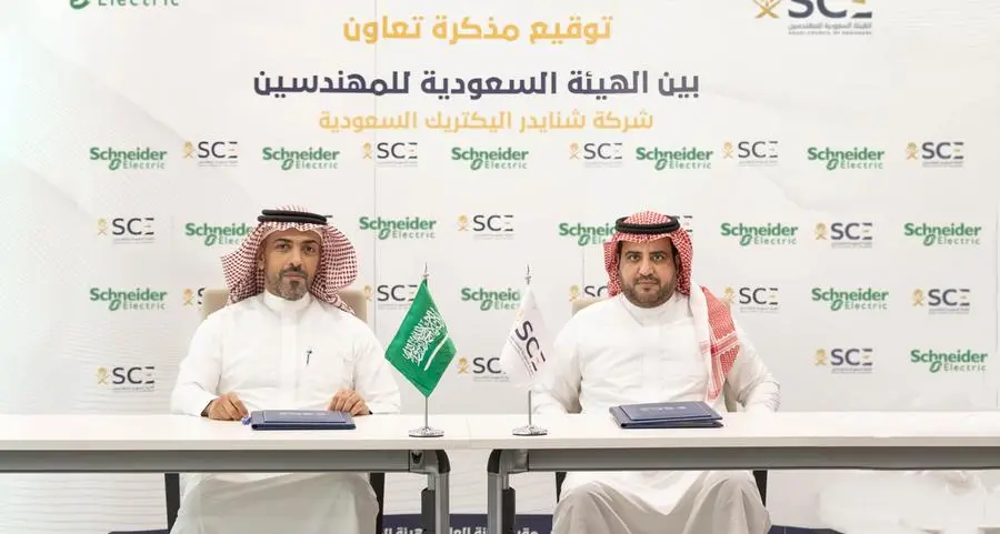 Saudi Council of Engineers and Schneider Electric, sign deal to expand engineering training in Saudi Arabia