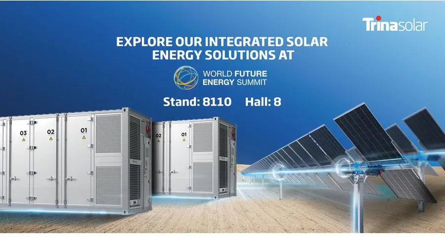 Trina Solar to showcase integrated energy solutions at World Future Energy Summit