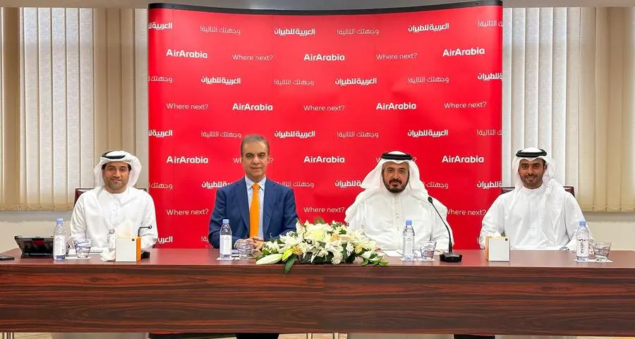 عمومية \"العربية للطيران\" تعتمد توزيع 15% أرباحاً نقدية خلال اجتماعها السنوي