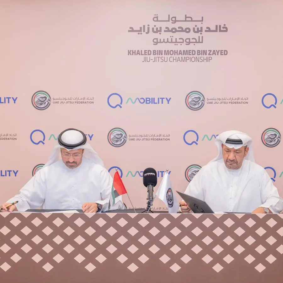 Q Mobility named a main partner of UAE Jiu-Jitsu Federation to champion the sport and empower community