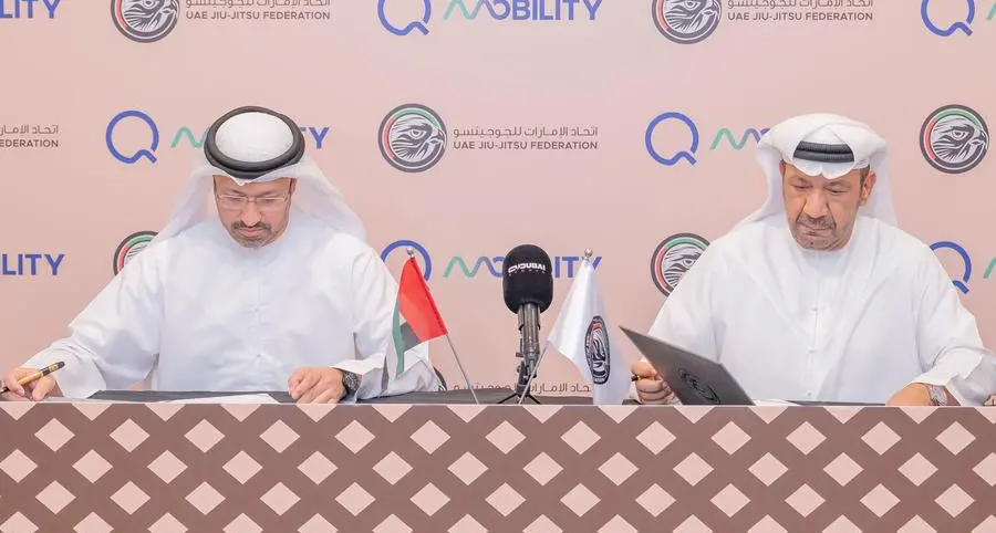 Q Mobility named a main partner of UAE Jiu-Jitsu Federation to champion the sport and empower community