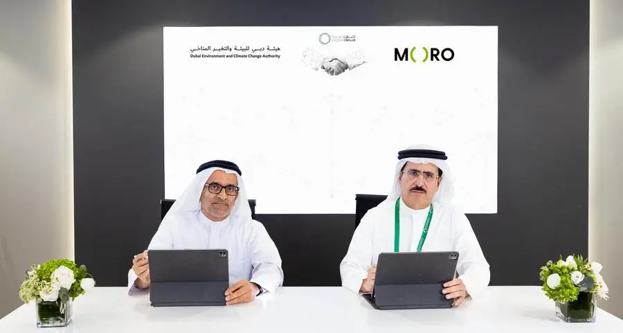 Dubai Environment and Climate Change Authority partners with Moro Hub