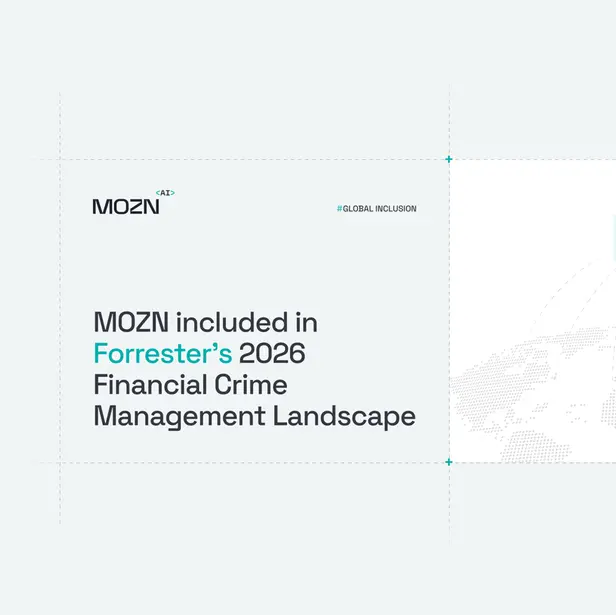 MOZN included in 2026 Financial Crime Management Landscape, strengthening its global footprint