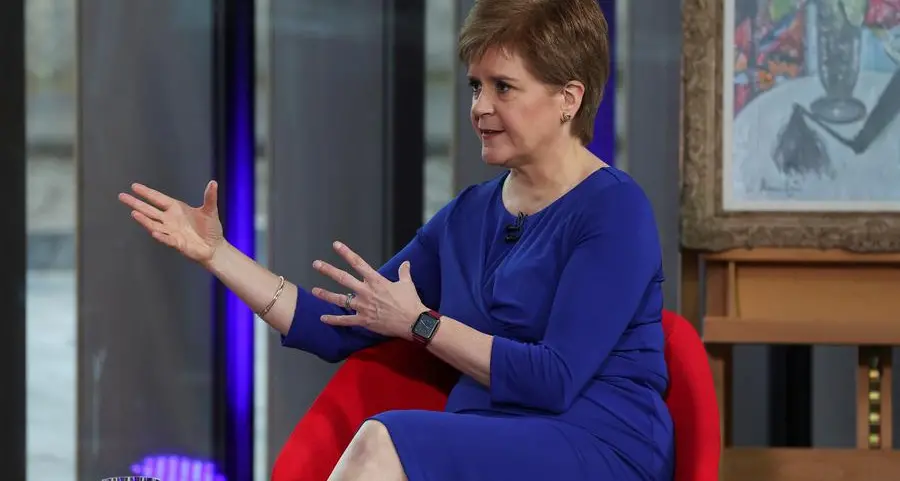 Scotland's Sturgeon: confident independence vote can happen next year