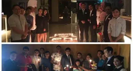 BurJuman Arjaan and Jumeira Rotana participated in the worldwide worldwide campaign of Earth Hour #Connect2Earth - the future starts today